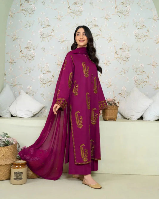 Amber Embroidered 2-Pieces